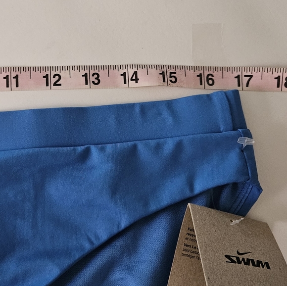 NIKE Swim High Waisted Blue Bikini Bottom SIZE XL *** NWT - Picture 6 of 6